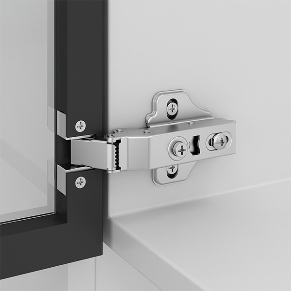 Furniture Aluminum Frame Hinge Soft Close Hardware