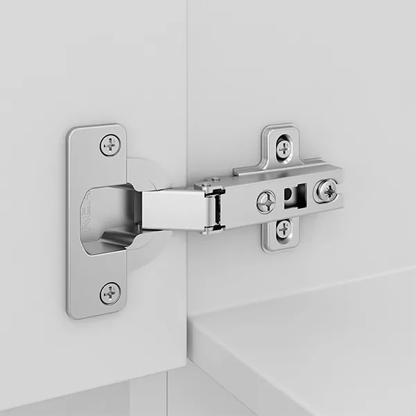 Slide-on Regular Furniture Cabinet Thick Door Hinge(Two-way) B07