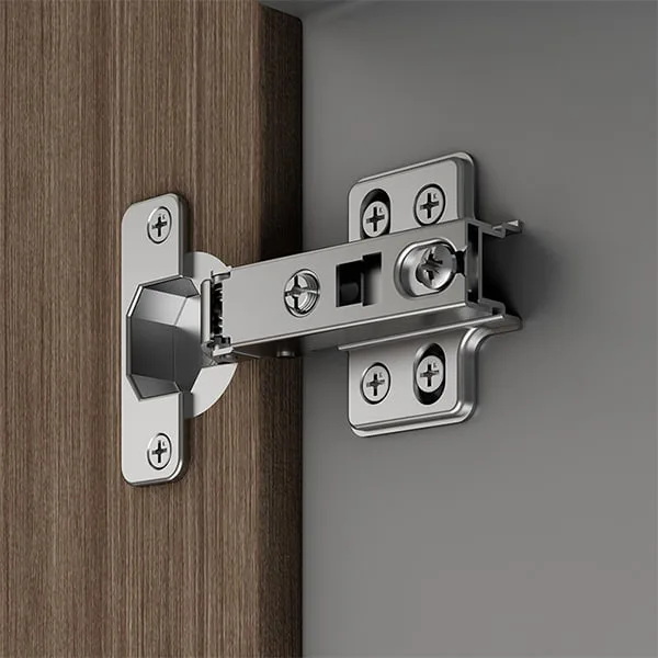 Slide-on Regular Furniture Cabinet Thick Door Hinge(Two-way) B07