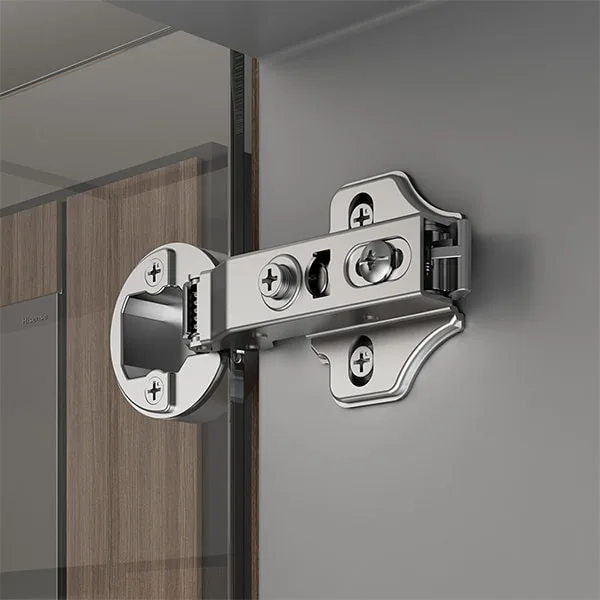 Clip-on Soft Closing Furniture Cabinet Glass Door Hinge(Two-way) FA19