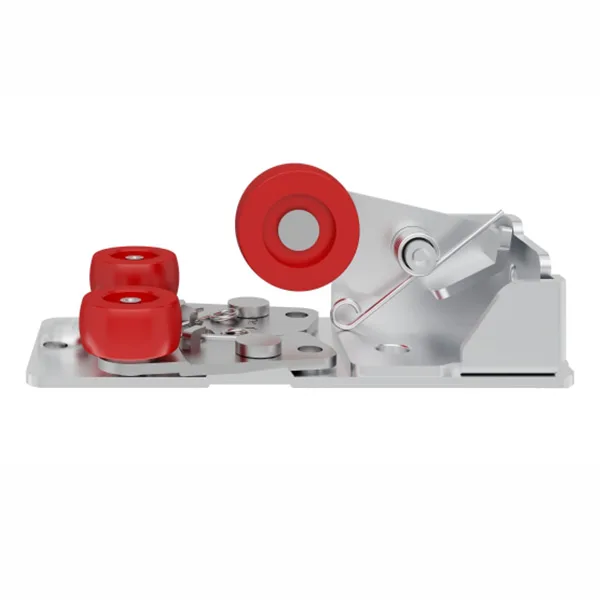 Wood Door Soft Close Wardrobe Sliding Door Fittings（Embedded Mounted) M08
