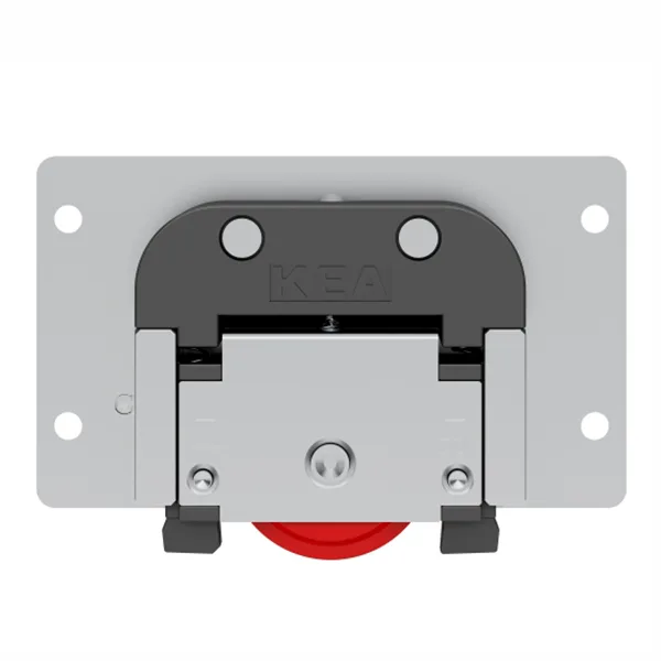 Wood Door Soft Close Wardrobe Sliding Door Fittings（Embedded Mounted) M08