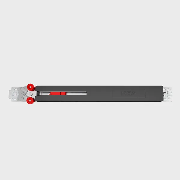 Aluminum Frame Soft Close Wardrobe Sliding Door Fittings M10