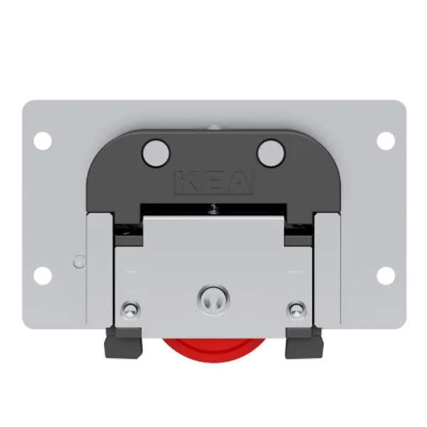 Wood Door Soft Close Wardrobe Sliding Door Fittings（Embedded Mounted) M13