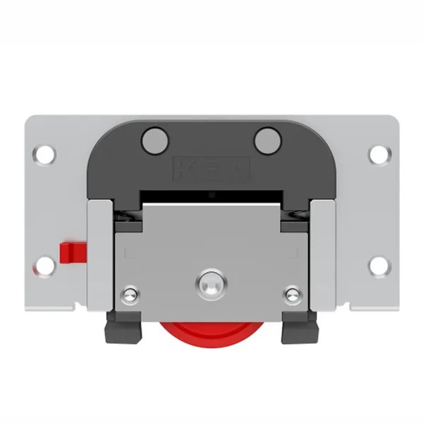 Wood Door Soft Close Wardrobe Sliding Door Fittings（Surface Mounted) M14