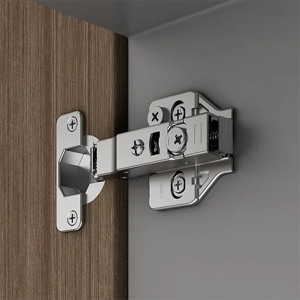 Clip-on 3D Adjustment Soft-closing Furniture Cabinet Door Hinge (One-way) E16