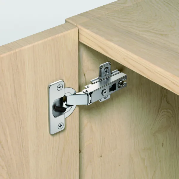 Slide-on Regular Furniture Cabinet Thick Door Hinge(Two-way) B07