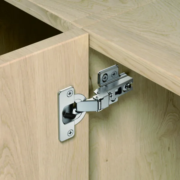 Slide-on Regular Furniture Cabinet Thick Door Hinge(Two-way) B07