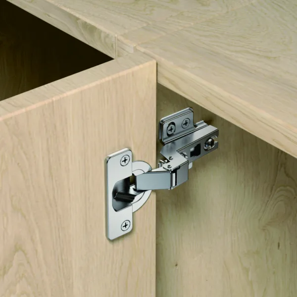 Slide-on Regular Furniture Cabinet Thick Door Hinge(Two-way) B07