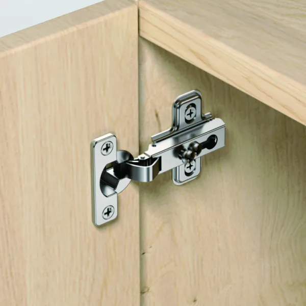 Slide-on Mini Furniture Cabinet Hinge(Two-way) B50