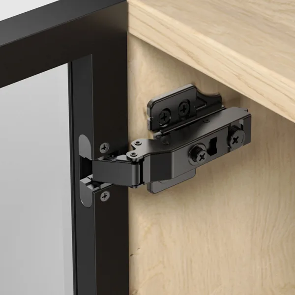 Furniture Cabinet Aluminum Frame Hinge (One-way) F12