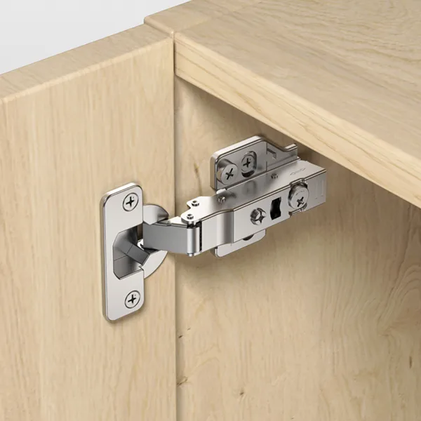 Clip-on 3D Adjustment Soft-closing Furniture Cabinet Door Hinge (One-way) E16