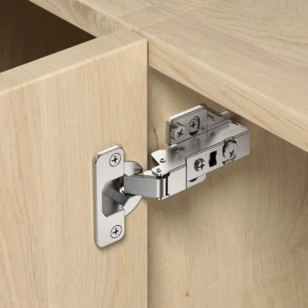 Clip-on 3D Adjustment Soft-closing Furniture Cabinet Door Hinge (One-way) E16