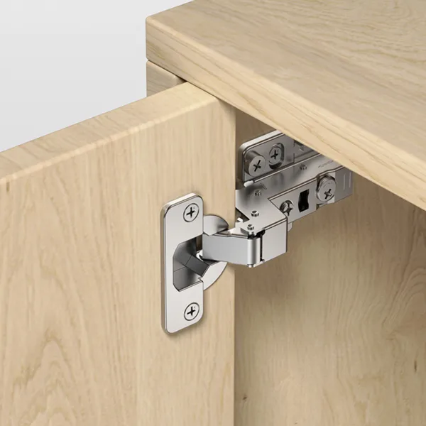 Clip-on 3D Adjustment Soft-closing Furniture Cabinet Door Hinge (One-way) E16