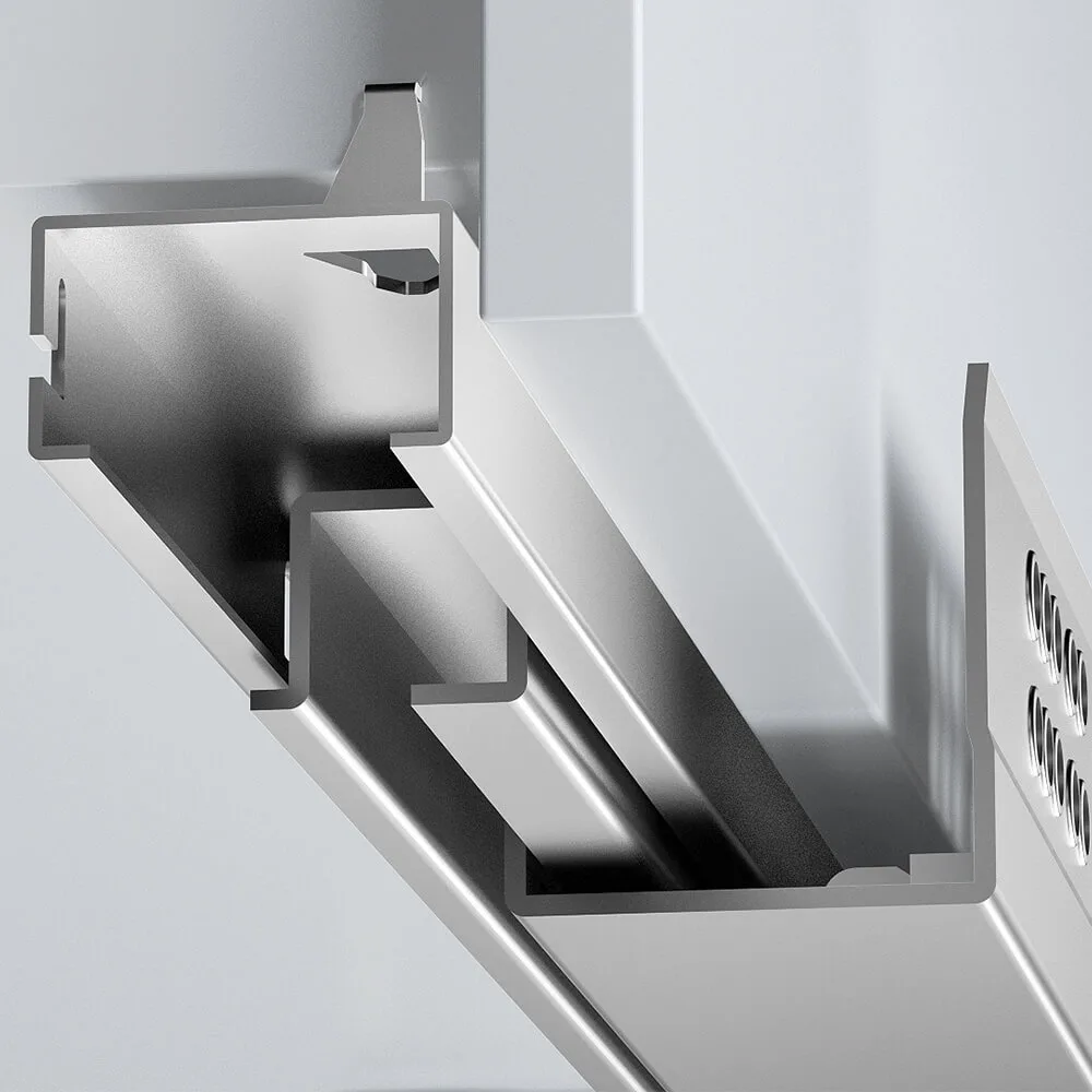 Two-fold Concealed Drawer Slides (Soft-Close) C2H16